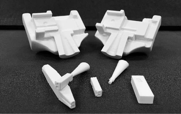 figure 3. The complete 3Dhotbed teaching toolkit includes all the pieces necessary to teach the punch matrix system