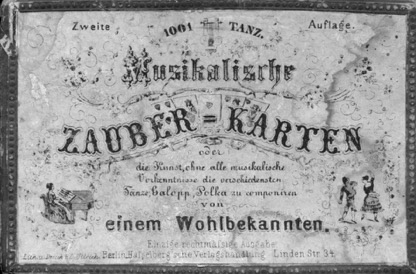 Figure 4. Container for Musikalische Zauber-Karten. (Source: Eberly Family Special Collections Library, Pennsylvania State University.)