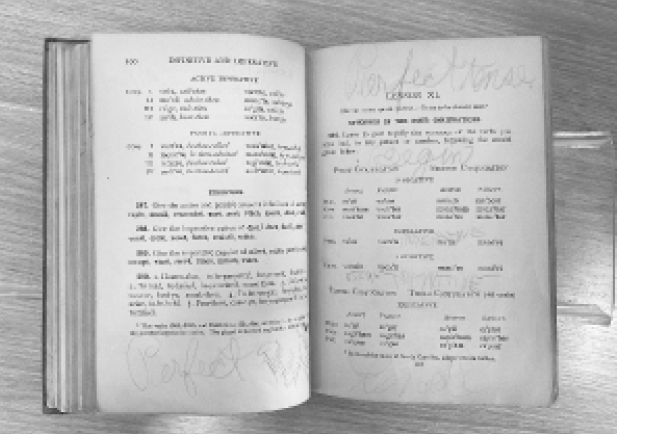 Figure 10. Elements of Latin, Audrey M. Hamlett Textbooks and Other Materials, North
Carolina Collection, Durham Public Library.